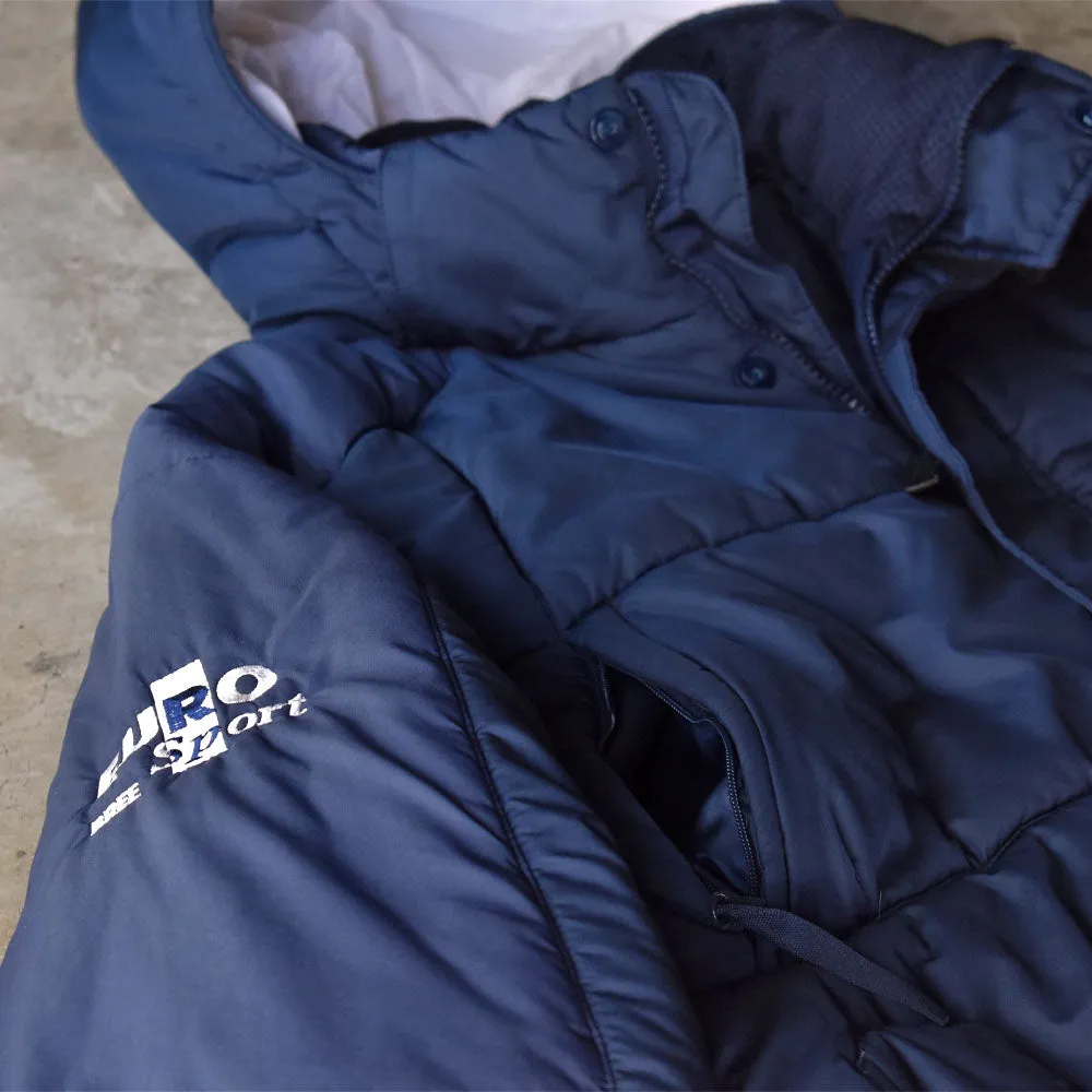 Y2K NIKE “EUROSPORTS” ダウンジャケット 240123