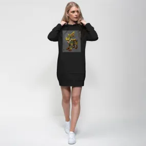 Yellow Amara Premium Adult Hoodie Dress