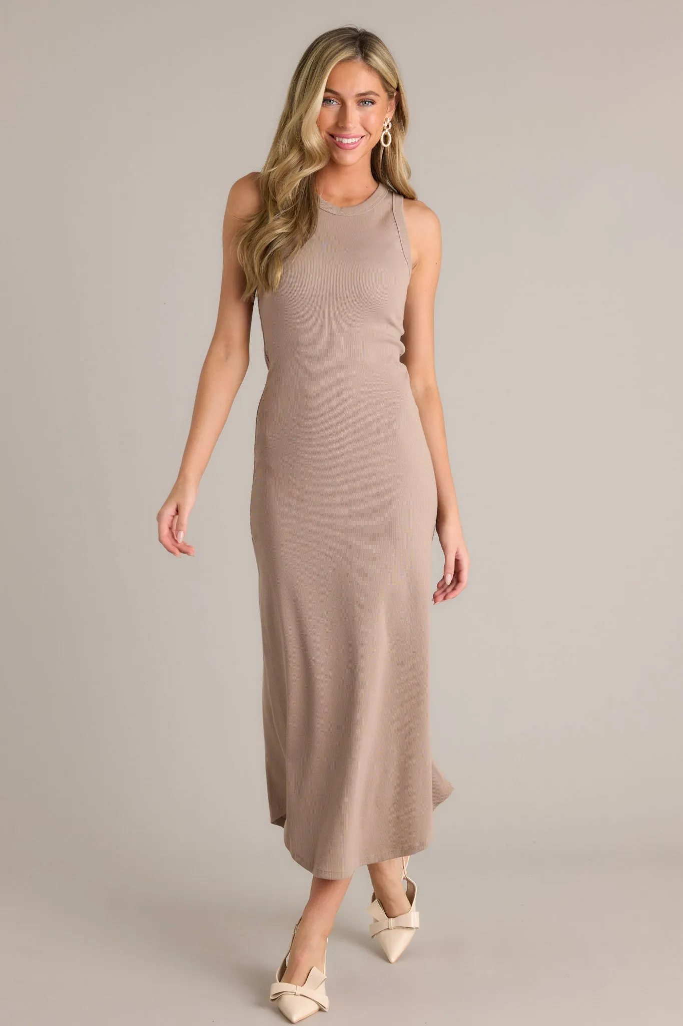 Z Supply Goodwin Latte Midi Dress