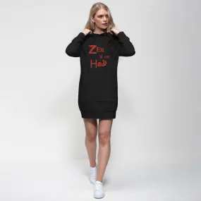 Zen in the Hood Premium Adult Hoodie Dress